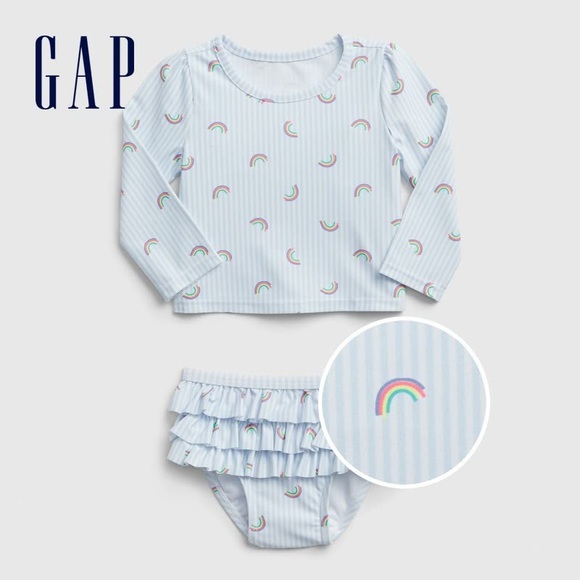 GAP Other - Gap Rainbow Swimsuit (6-12 M) - Like New!